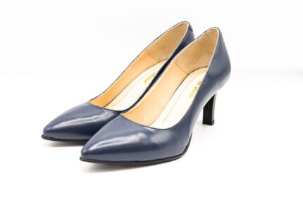 Pantofi femei, piele naturala,NIK M 332BLU Femei
